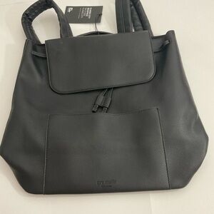 Classic City Large Black Backpack Gry Mattr